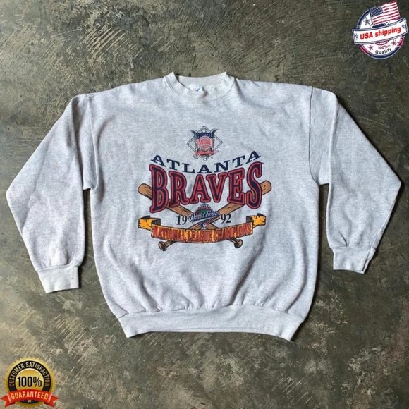 Gildan Other - Vintage MLB Atlanta Braves World Series Champions Shirt, Atlanta Braves Shirt, M